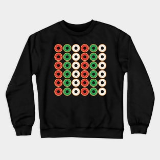 Christmas Donuts (Vertical) Crewneck Sweatshirt